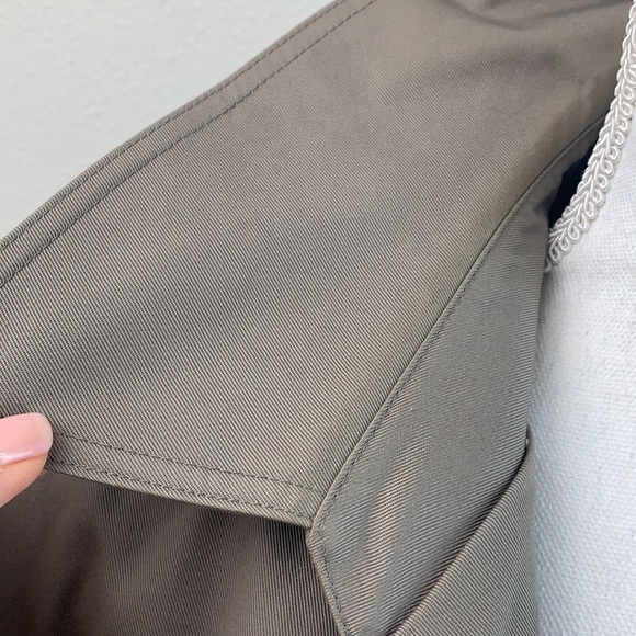 London Fog Towne twilltrench coat spring / winter, warm zip out liner EUC - Picture 9 of 14